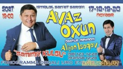 Avaz Oxun - Samimiy kulgu nomli konsert dasturi 2016