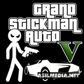 Grand Stickman Auto V v1.05 (2018).