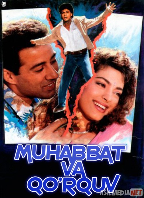 Muhabbat va qo'rquv / Qo'rquv ostonasida Hind kino Uzbek tilida 1993 kino HD