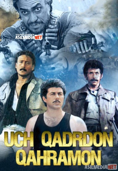 Uch qadrdon qahramon Hind kinosi Uzbek tilida 1989 O'zbekcha tarjima kino HD