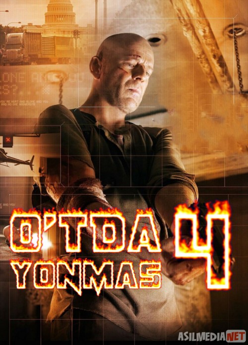 O'tda yonmas 4.0 Uzbek tilida O'zbekcha tarjima kino HD