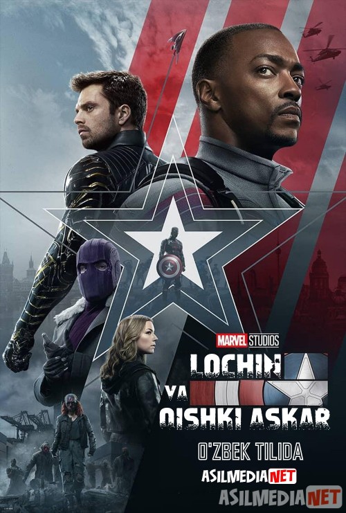 Lochin va Qishki askar Marvel seriali Barcha qismlar O'zbek tilida 2021 Uzbekcha tarjima