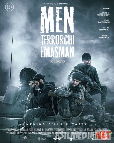 Men Terrorchi Emasman / Men Terroristmasman Uzbek kino Uzbekfilm film 2021 kino HD Tas-ix skachat
