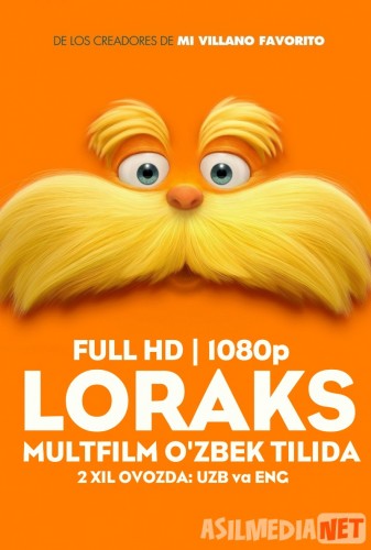 Loraks Multfilm Uzbek va Ingliz tilida 2012 Full HD O'zbek tarjima tas-ix skachat